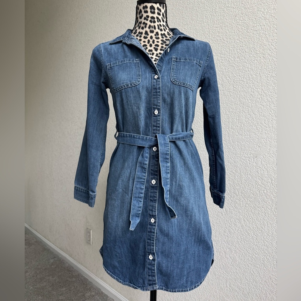 Old Navy Denim Dress with Belt
